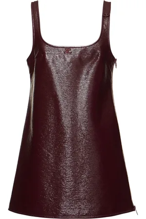 Courrèges Vinyl A-line Mini Dress