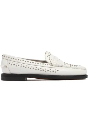 SEBAGO Dan Studded Leather Loafers