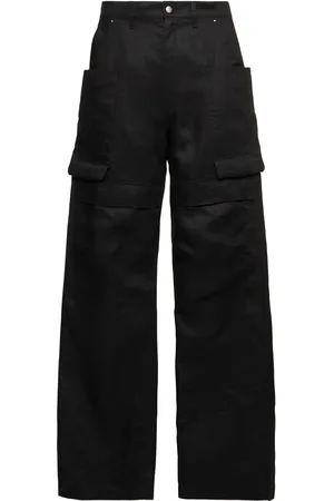 Rick Owens Stefan Cargo Linen Pants