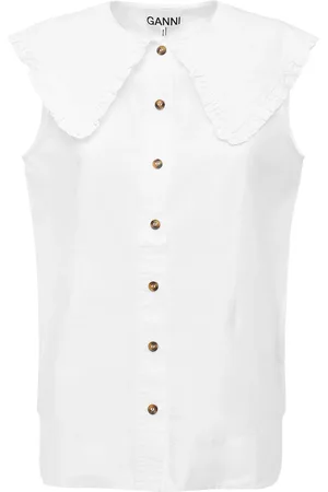 Ganni Organic Cotton Poplin Shirt