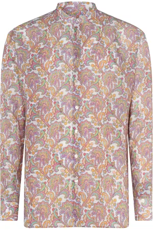 Etro Guru Printed Linen Shirt