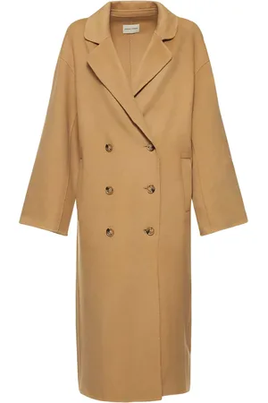Loulou Studio Borneo Double Breast Wool Long Coat