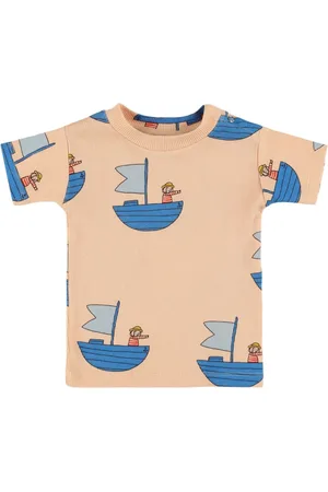 The Campamento Printed Cotton Blend Jersey T-shirt