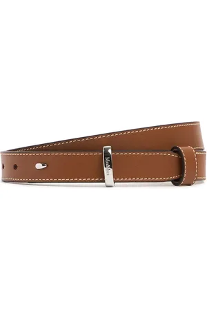 Max Mara 25mm Belt Loop Leather Belt