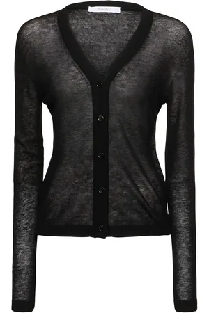 Max Mara Derrik Wool Gauze Cardigan