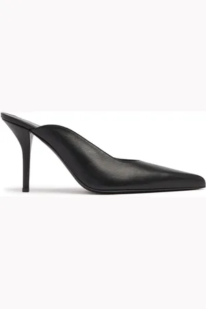 Gia Borghini 85mm Abella Leather Mules