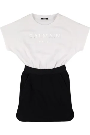 Balmain Printed Cotton Dress