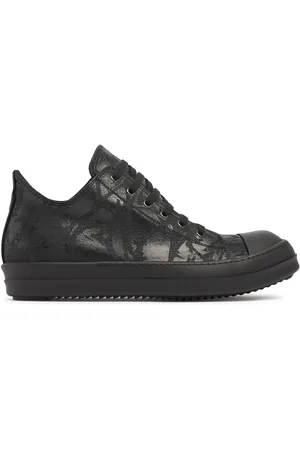 Rick Owens Coated Low Sneakers