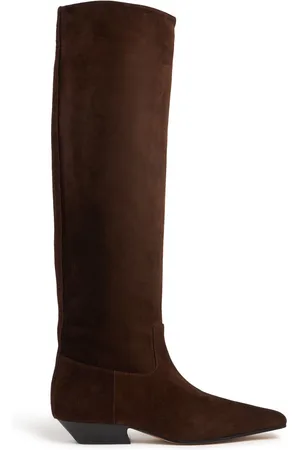 Khaite 25mm Marfa Suede Tall Boots