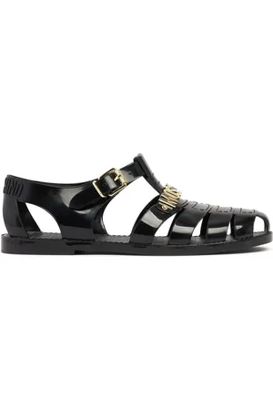 Moschino Logo Pvc Sandals