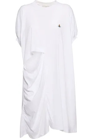 Vivienne Westwood Dolly Distressed Cutout T-shirt Dress