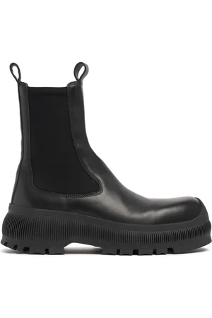 Jil Sander 35mm Leather Ankle Boots