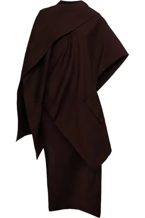 Issey Miyake Enclothe Washi & Wool Blend Cape