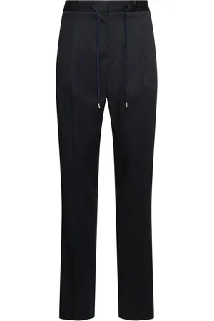 LARDINI Miami Stretch Cotton Jogger Pants