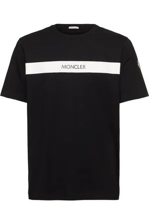 Moncler Rubberised Logo Cotton T-shirt