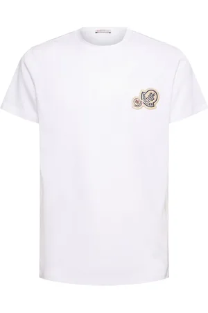 Moncler Double Logo Patch Cotton T-shirt