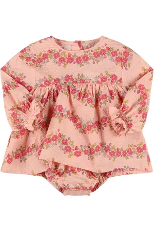 Konges Sløjd Printed Cotton Dress W/ Diaper Cover