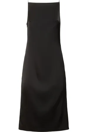 Jacquemus La Robe Spoglio Satin Midi Dress