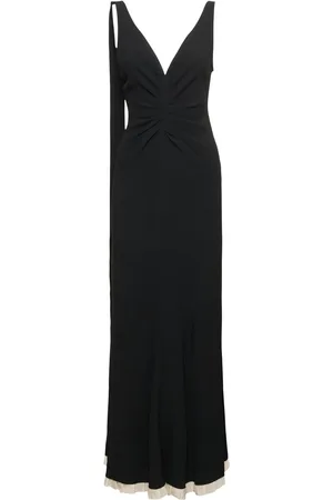 Victoria Beckham Fluid Viscose Blend Gown