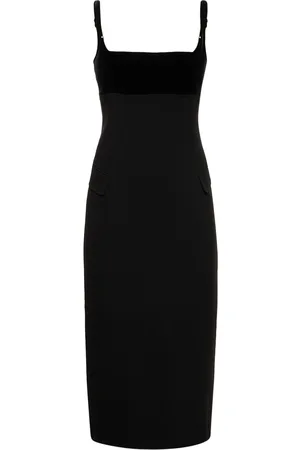 Tory Burch Crepe Midi Slip Dress
