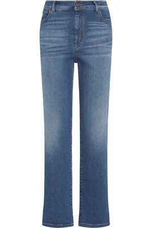 Max Mara Ortisei Cotton Denim Straight Jeans