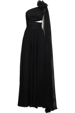 Elie saab Silk Chiffon Long Dress