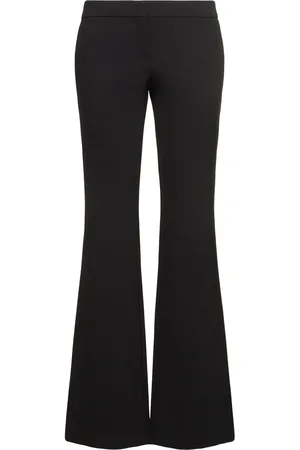 Moschino Stretch Crepe Flared Pants