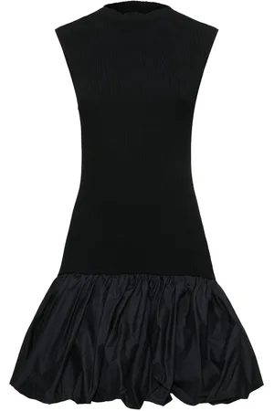 ROTATE Rocky Ruffled Knit Mini Dress