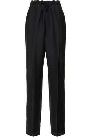 Maison Margiela Wool & Mohair Straight Pants