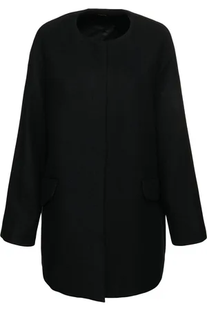 THEORY Wool Blend Cape Coat