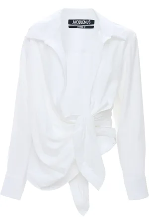 Jacquemus La Chemise Bahia Knotted Shirt