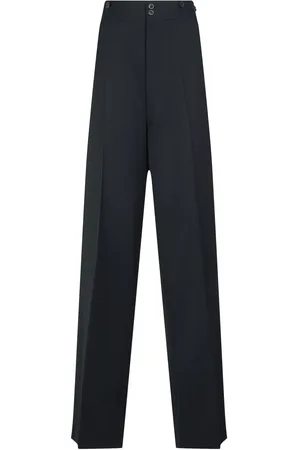 Maison Margiela Wool Wide Leg Pants