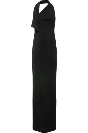 Khaite Roza Viscose Interlock Long Dress