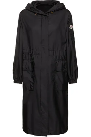 Moncler Hiengos Hooded Nylon Rainwear Coat