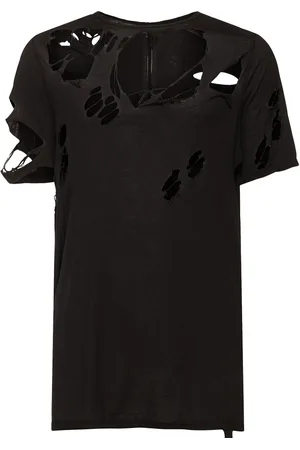 Rick Owens Level T Distressed T-shirt