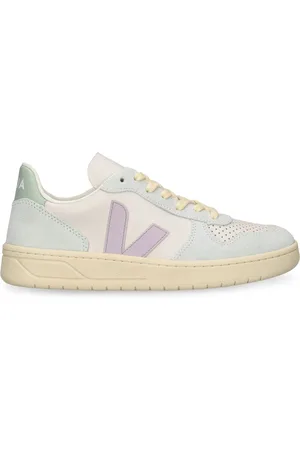 Veja V-10 Leather Sneakers