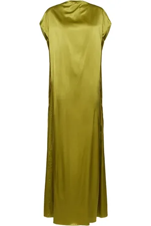 DRIES VAN NOTEN Diria Stretch Satin Silk Dress