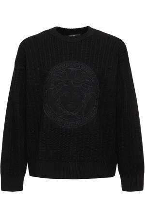 VERSACE Medusa Wool Knit Sweater