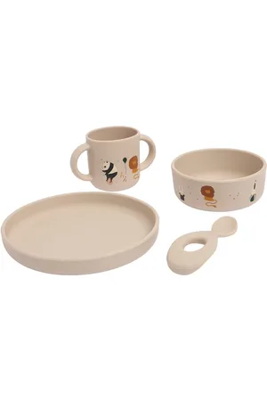 Liewood Circus Print Silicone Tableware Set