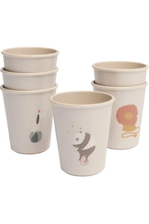 Liewood Set Of 6 Circus Printed Silicone Cups