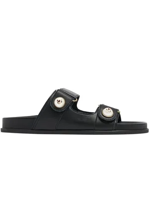 Jimmy Choo 25mm Fayence Leather Sandals