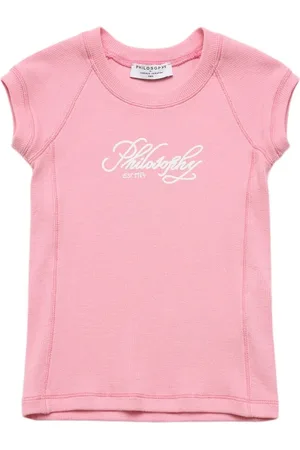 Philosophy Embroidered Viscose Blend T-shirt