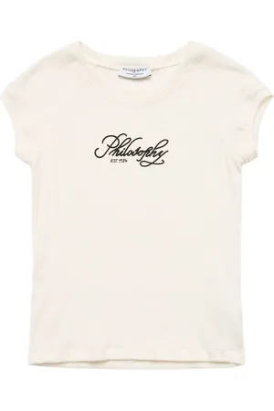 Philosophy Embroidered Viscose Blend T-shirt