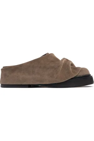 The Attico 30mm Mini Robin Suede Mules