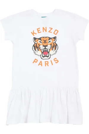 Kenzo Printed Cotton Jersey Dress