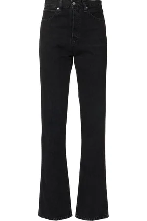Frame The Vertical High Rise Straight Jeans
