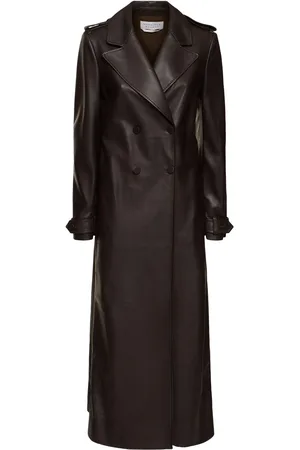 GABRIELA HEARST Houstt Leather Long Coat