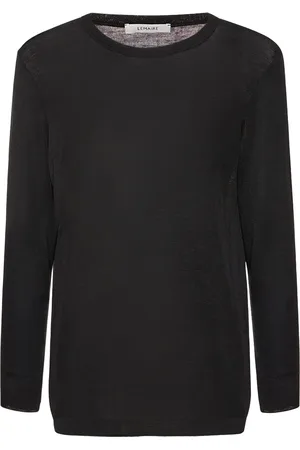 LEMAIRE Seamless Wool & Silk Knit T-shirt