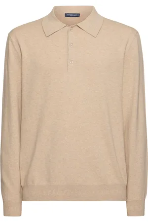 Frescobol Carioca Teo Buttoned Cotton Blend L/s Polo