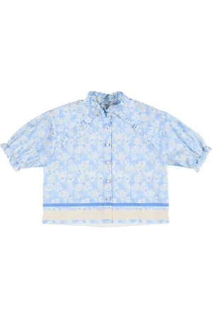 Philosophy Printed Cotton Poplin Shirt